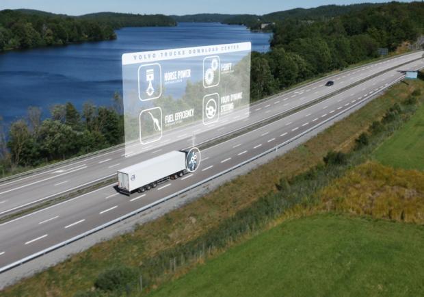 Camion Volvo del futuro i servizi intelligenti