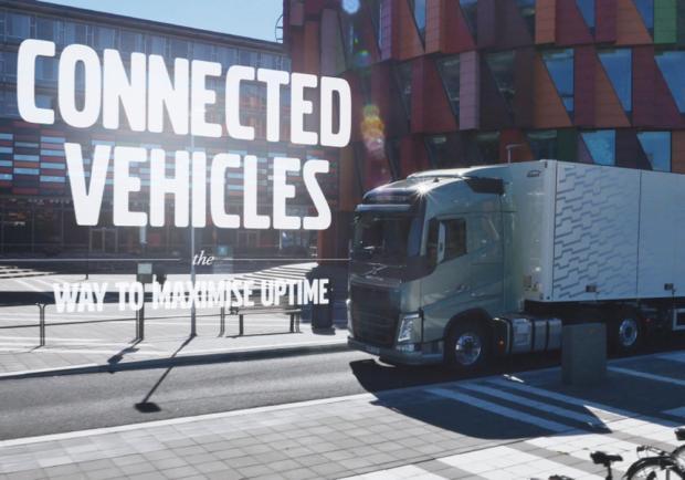 Camion Volvo del futuro sempre connesso