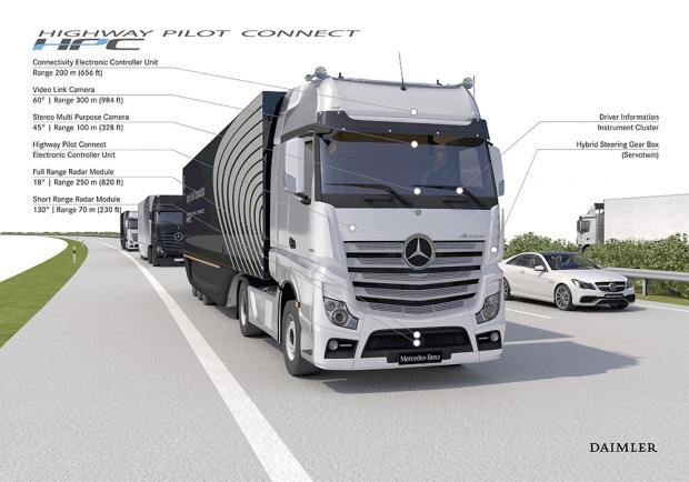 Daimler Trucks guida connessa