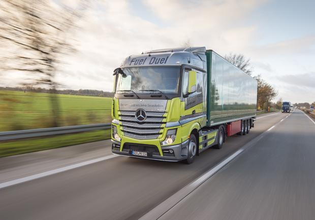 Mercedes Actros Fuel Duel